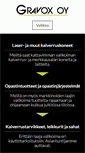 Mobile Screenshot of gravox.fi
